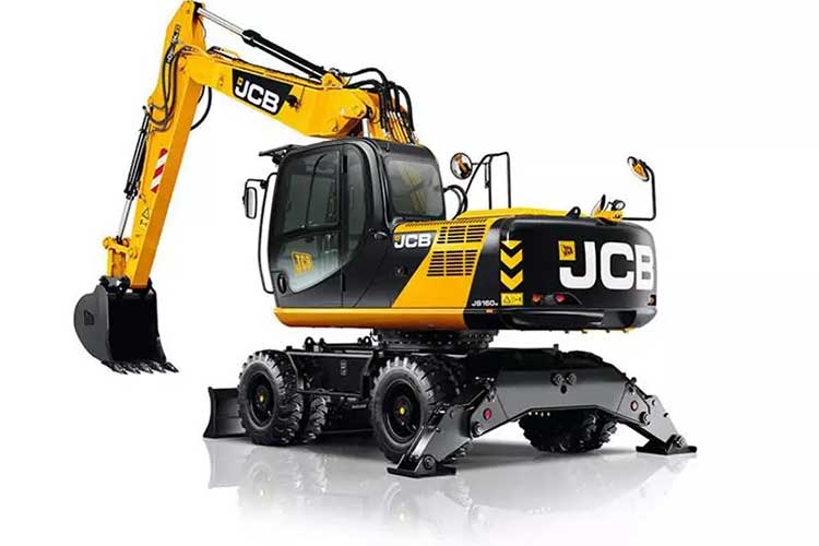 Экскаватор JCB 160W с ковшом