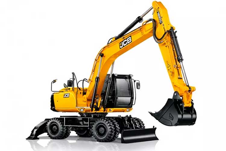 Экскаватор колесный JCB 200W с ковшом